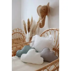 Linen cloud pillow Moi Mili Grey image-3