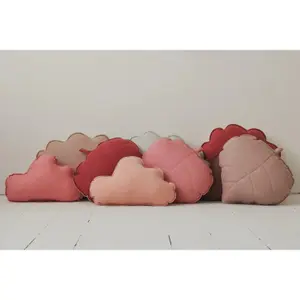 Linen cloud pillow Moi Mili Powder Pink image-2