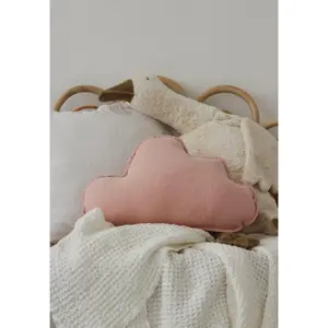 Linen cloud pillow Moi Mili Powder Pink image-3