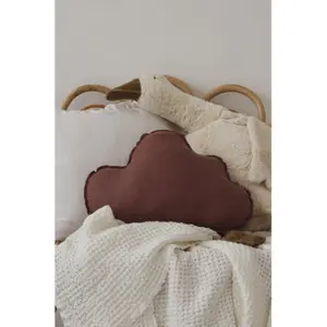 Linen cloud pillow Moi Mili Marsala image-3
