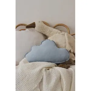 Linen cloud pillow Moi Mili Baby Blue image-0