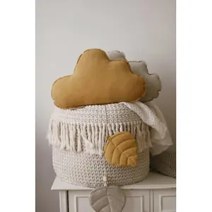 Linen cloud pillow Moi Mili Mango image-2