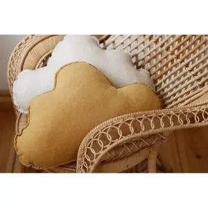 Linen cloud pillow Moi Mili Mango image-3