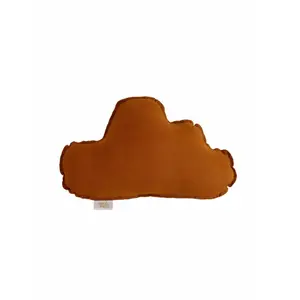 Cuscino in lino a forma di nuvola Moi Mili Caramel image-0