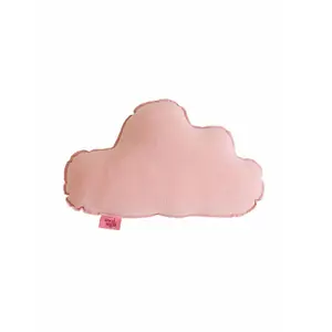 Oreiller nuage en lin Moi Mili Light Pink image-0