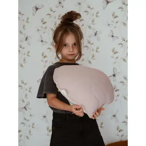 Cuscino in lino Moi Mili Powder Pink image-4