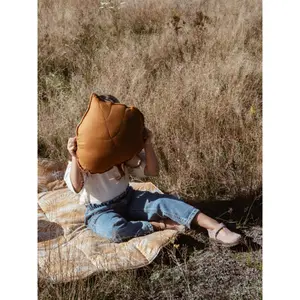 Linen pillow Moi Mili Caramel image-1