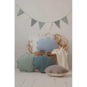 Cuscino in lino Moi Mili Baby Blue image-2