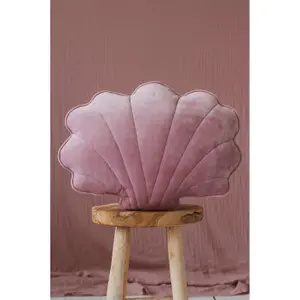 Velvet pillow Moi Mili Light Pink image-1