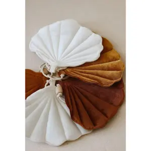 Samtgirlande mit Muscheln Moi Mili Gold Pearl image-3