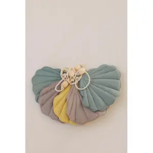 Ghirlanda di lino con conchiglie Moi Mili Eye of the Sea image-1