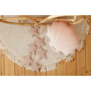 Linen garland with stars Moi Mili Pink Star Dust image-3