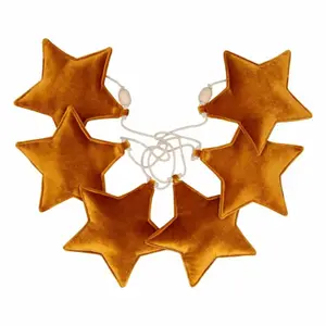 Velvet garland with stars Moi Mili Gold Dust image-0