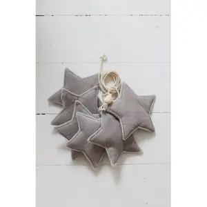 Samtgirlande mit Sternen Moi Mili Silver Dust image-2