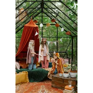 Crown and wand Moi Mili Pink Sequins image-3