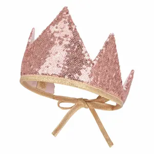 Crown Moi Mili Pink Sequins image-1