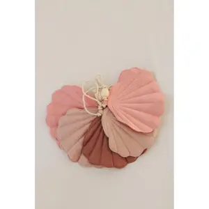 Garland with shells Moi Mili Powder pink image-2