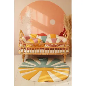 Tapete solar de linho para crianças Moi Mili "Dîner à Sausalito" image-2