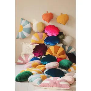Velvet pillow Moi Mili Fucsia Pearl image-0