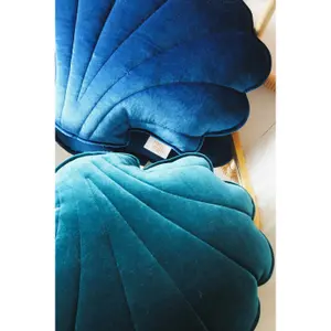 Cuscino in velluto Moi Mili Sea Eye Pearl image-1