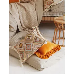 Cuscino con frange Moi Mili "Tribu Boho" image-5