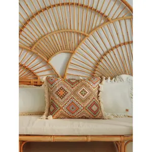Cuscino con frange Moi Mili "Tribu Boho" image-4