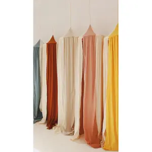 Kinderbettvorzelt Moi Mili "Cirque rose poudré" image-2