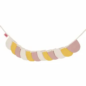 Linen garland Moi Mili Powder pink Circus image-0