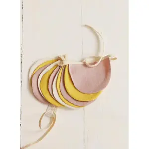 Linen garland Moi Mili Powder pink Circus image-1