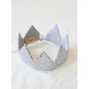 Fairytale wreath Moi Mili Silver Sequins image-0