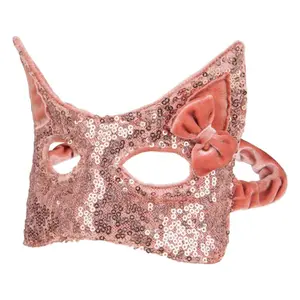 Children's glitter cat mask Moi Mili image-1