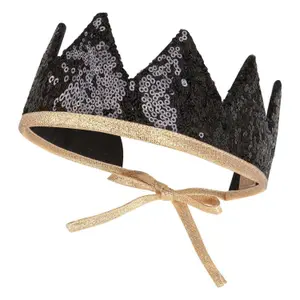 Crown Moi Mili Black Sequins image-1