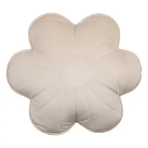 Cuscino in velluto Moi Mili Cream yucca image-0