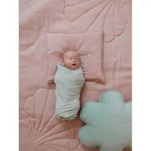 Baby muslin Blanket Moi Mili Mint image-1
