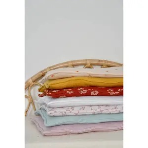 Set of 2 baby towels Moi Mili Ochre image-1