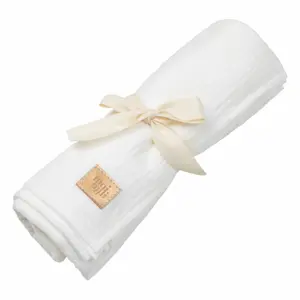 Baby muslin Blanket Moi Mili Cream image-0
