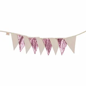 Guirlande Moi Mili Pink and Beige image-0