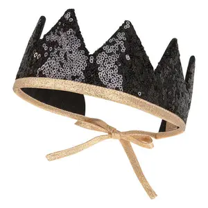 Imagination games fairy-tale crown and magic wand Moi Mili Black Sequins image-2