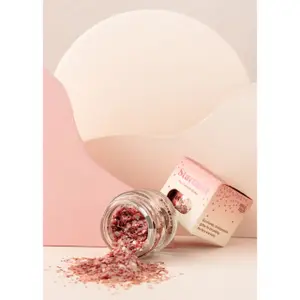 Paillettes decorative Moi Mili Pink Star Dust image-0