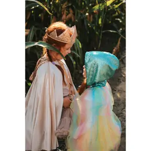 Imagination games: crown and magic wand Moi Mili Rose Gold Sequins image-1