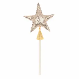 Imagination games fairy-tale crown and magic wand Moi Mili Rose Gold Sequins image-0