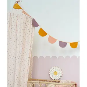 Auvent de lit en mousseline Moi Mili Purple Forget-me-not image-2