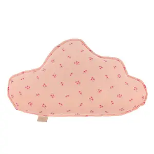 Cuscino a nuvola in mussola Moi Mili Pink Forget-me-not image-0