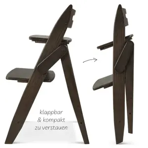 Folding high chair Moji Yippy Trunk image-1