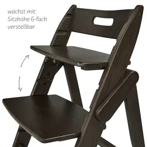 Folding high chair Moji Yippy Trunk image-2