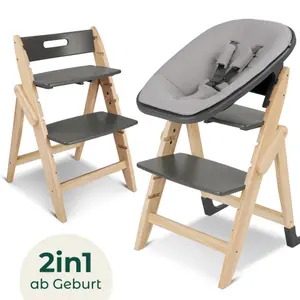 2-in-1 high chair for newborns Moji Yippy