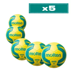 Set of 5 handballs Molten T1 HX1800 image-0