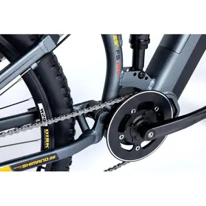 Vélo électrique à suspension intégrale moteur central Moma Bikes Pro 29" image-6