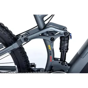 Vélo électrique à suspension intégrale moteur central Moma Bikes Pro 29" image-5