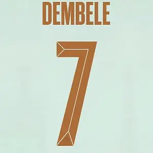 Flocage Away France Coupe du Monde DEMBELE #7 2026